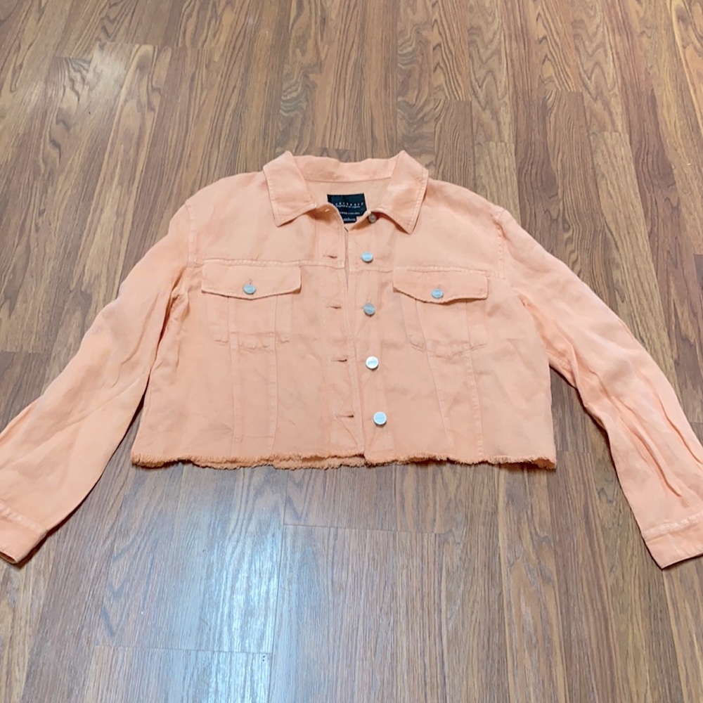 NWT Sanctuary cropped jean jacket